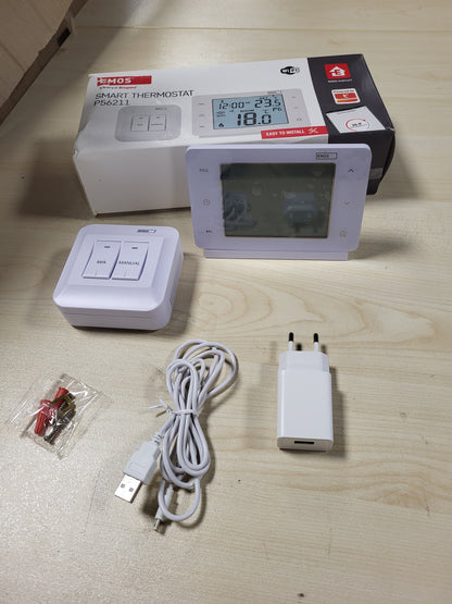 213069 - EMOS Termostat inteligjent WiFi GoSmart, pa tel, ngrohje/ftohje