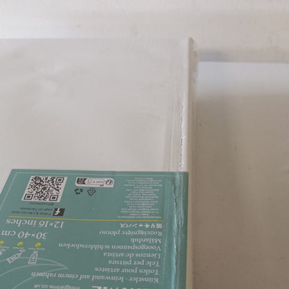 223210 - EXERZ Kanavacë të para-shtruara, 30x40 cm, 5 copë, 1.7 cm kornizë, 280GSM, 100% pambuk, pa acid