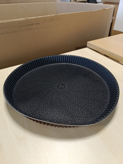 263297 - TEFAL PerfectBake Moule à tarte, 30 cm, me shtresë anti-ngjitëse, alumini 100% i ricikluar, prodhuar në Francë, çokollatë, J5542102