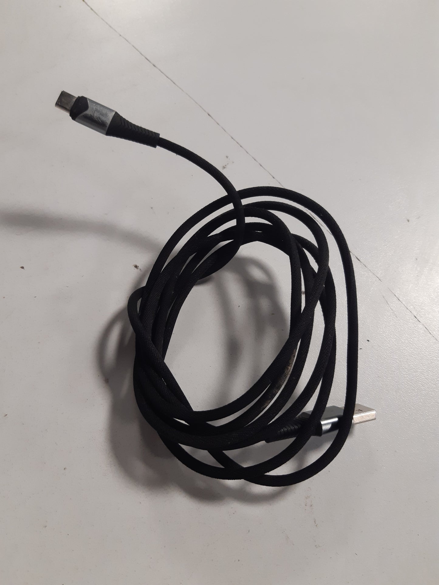267334 - INIU Kabllo USB Type-C, 2m, 3.1A QC 3.0, Kabllo për karikim të shpejtë, prej aliazhi të thurur prej najloni, i pajtueshëm me iPhone 17 16 Pro Max, Samsung S25 24 Ultra, Xiaomi iPad ETC.
