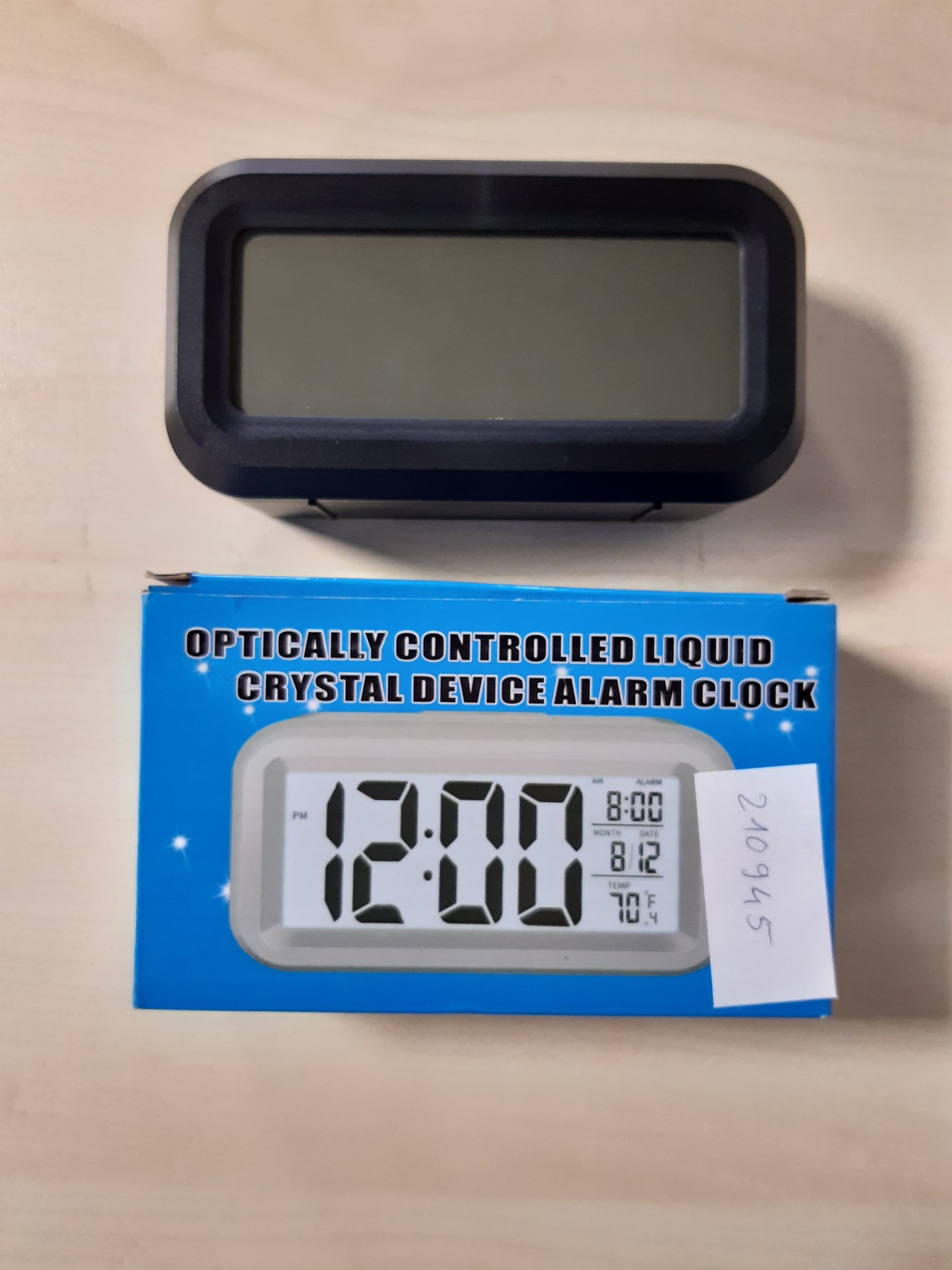 210945 - JISILE Orë Alarmi Dixhitale për Fëmijë, me Ekran Temperature dhe Funksion Shtyrjeje, Orë e Përshtatshme për Udhëtime, Ekran LED i Madh, Dhuratë për Kthim në Shkollë