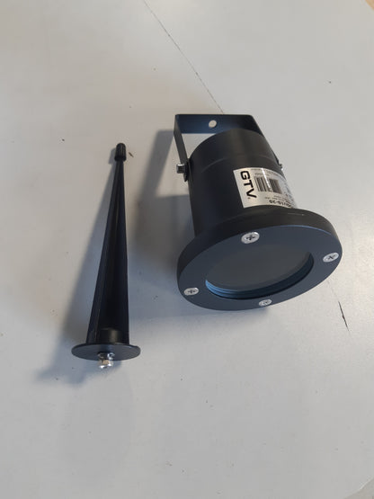 224414 - DIEGO Llambë kopshti GU10, maks. 35 W, IP65, AC 220-240 V, 50/60 Hz, e zezë