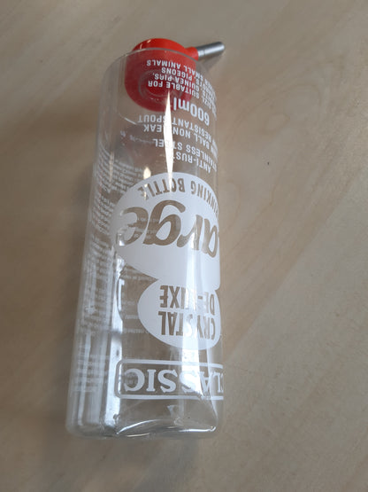 258444 - Kerbl Shishe për Pije Rabbit Classic de Luxe për Hamsterë - 600 ml