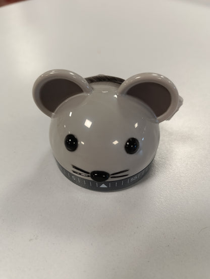 188541 - KIKKERLAND Kohëmatës Kuzhine me Mickey Mouse, Materiali Plastik, Ngjyra Gri, Madhësia 7 x 6 x 9 cm