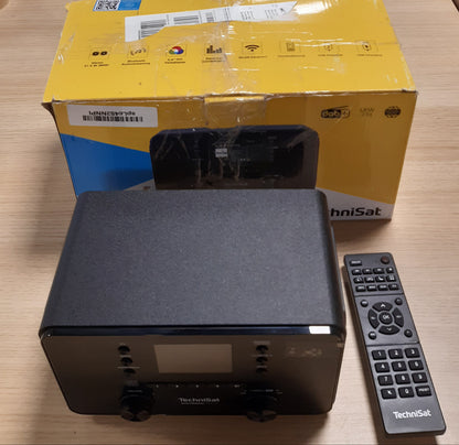 266093 - TECHNISAT DIGITRADIO 550 IR Radio interneti me tingull stereo RMS 10 vat, DAB+, FM, WLAN, Bluetooth, ekran me ngjyra, telekomandë, kontroll aplikacioni, funksion ore me zile
