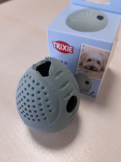 258052 - TRIXIE Vezë për Ushqim të Çmuar - Lodër Gome e Fortë për Qen për Argëtim të Qëndrueshëm - 8 cm, Lodër për Ushqim të Çmuar - 34947 Të Përziera
