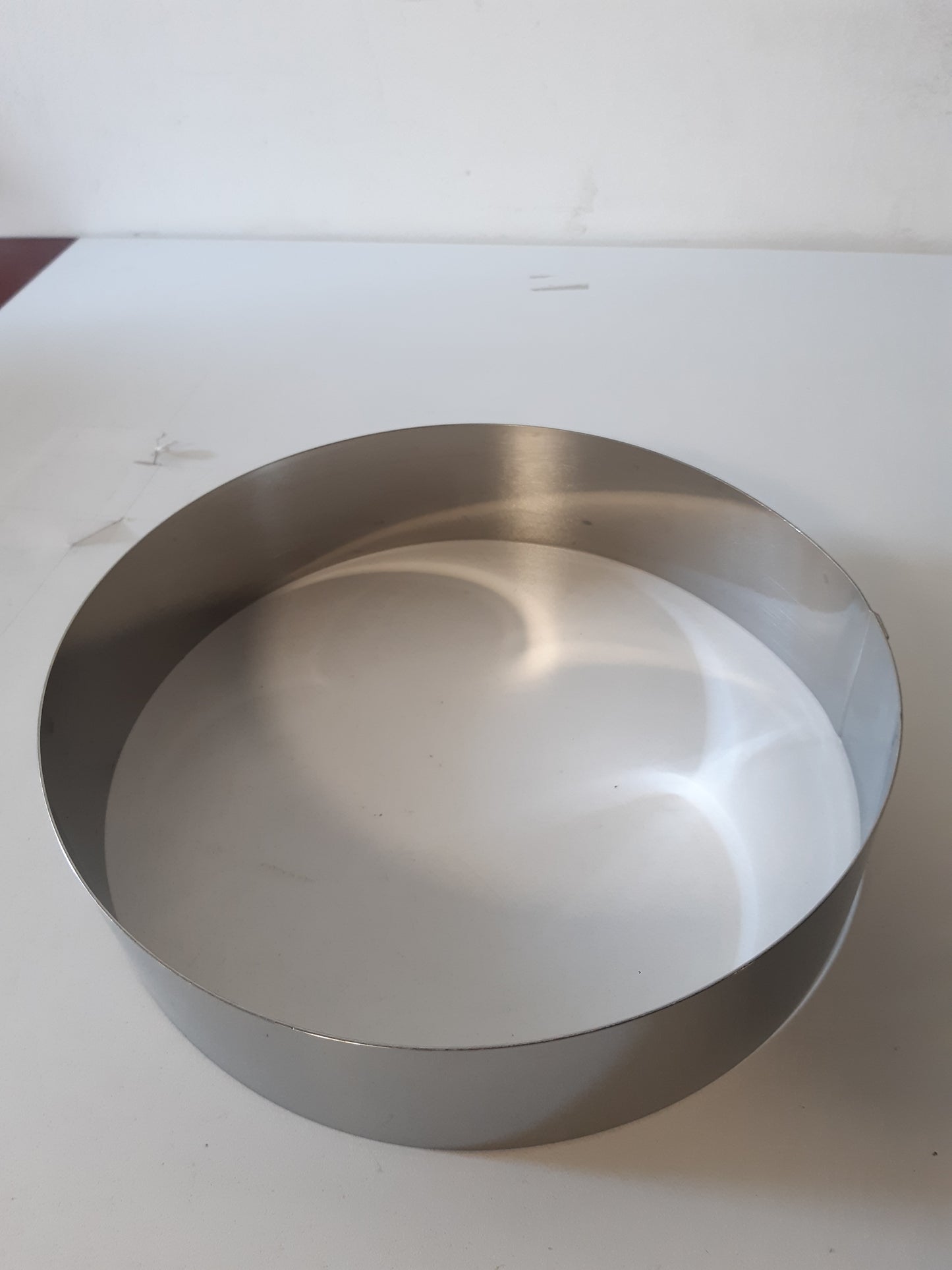 206012 - GOBEL - Unazë për Pastë prej Çeliku Inoks, Ø 26 cm, Lartësia 4.5 cm, Cilësi e Lartë, Prodhuar në Francë