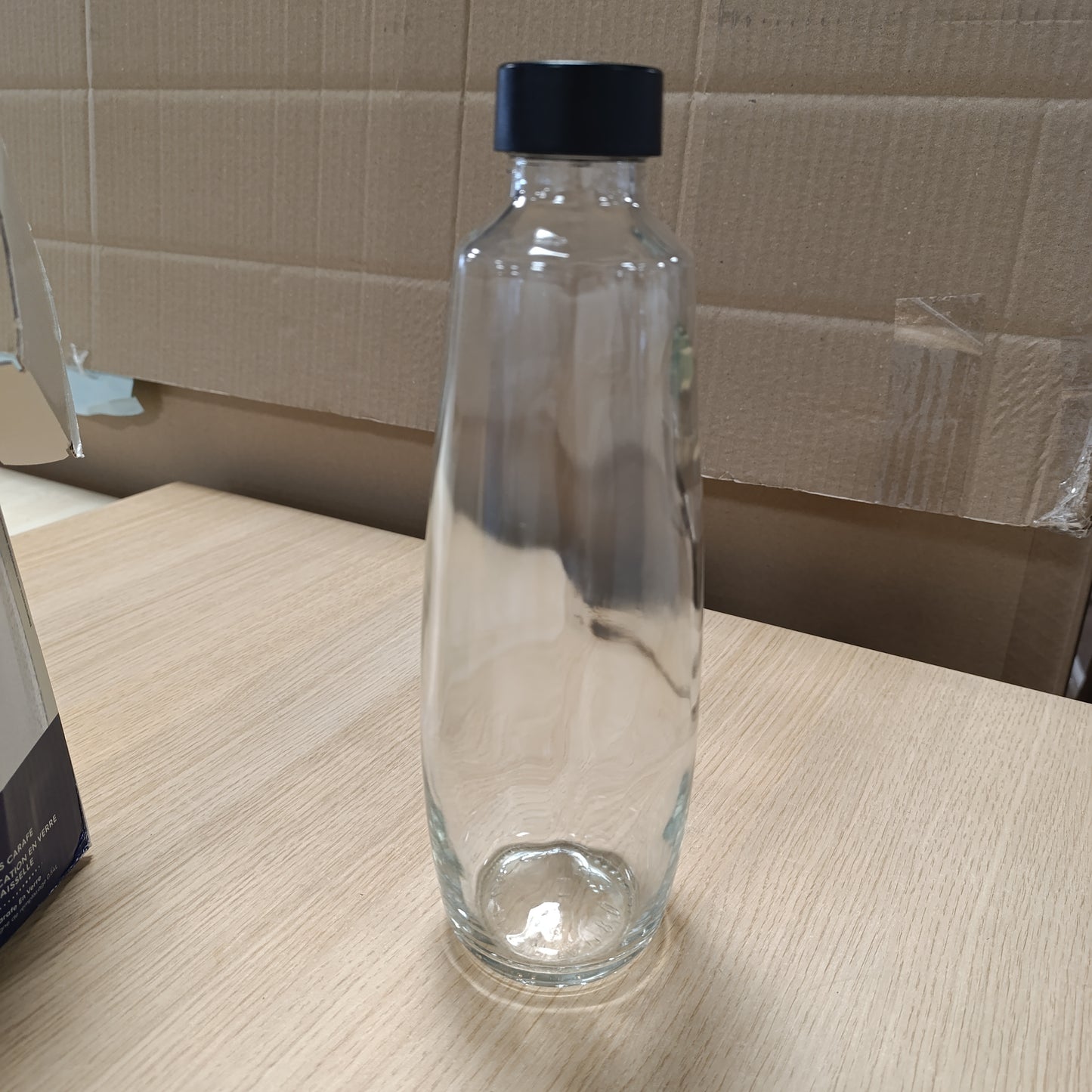 257063 - SodaStream - Karafë qelqi për pajisje DUO për ujë të gazuar dhe sodë, I sigurt për lavastovilje, Transparent