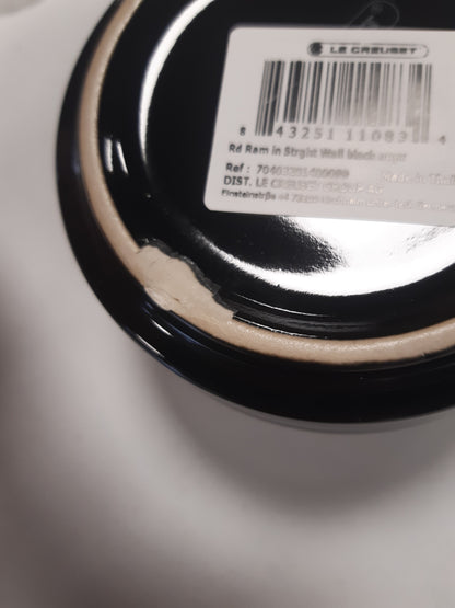 252799 - ENË PREJ GURI LE CREUSET E PALOSHMË, 200 ml, e zezë me shkëlqim.
