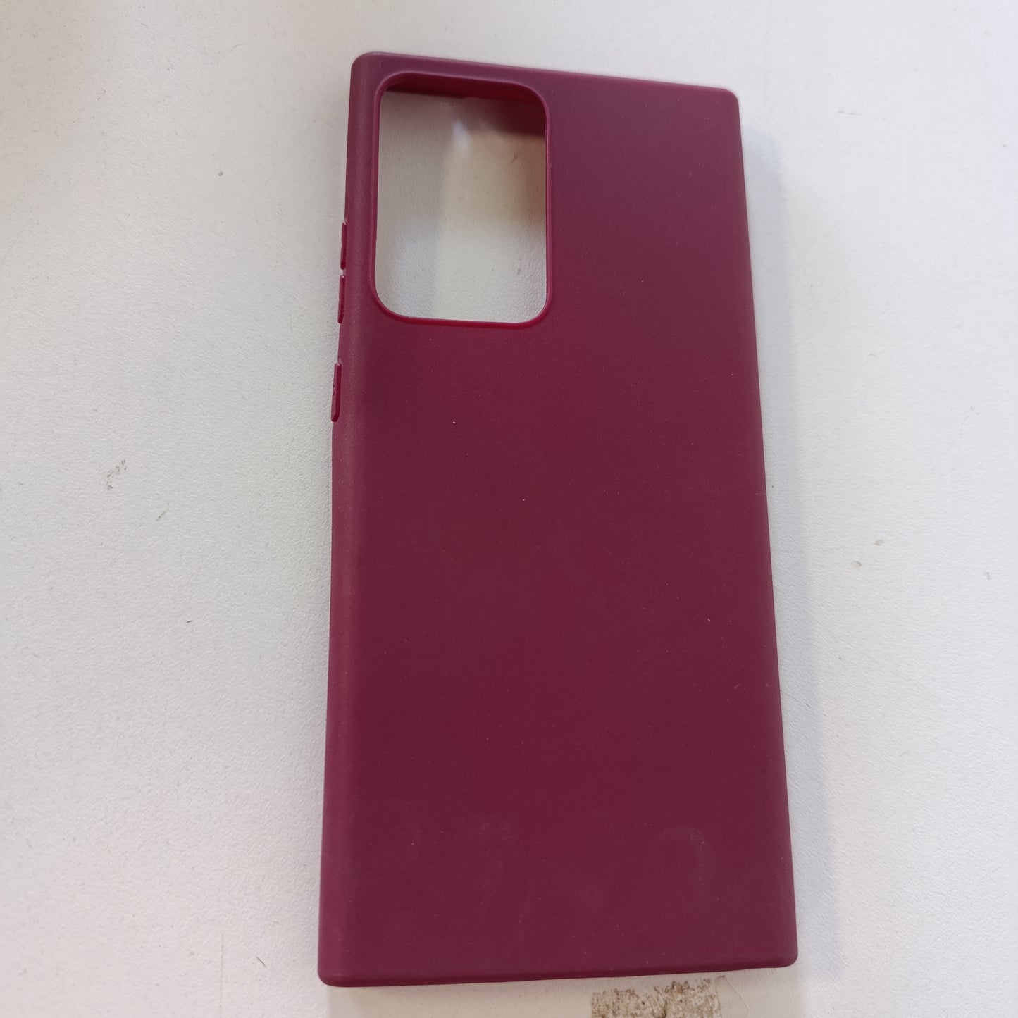 269646 - KWMOBILE Mbrojtëse për Samsung Galaxy Note 20 Ultra, silikoni i butë, ngjyrë vjollcë burgundy