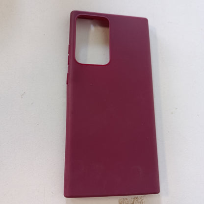 269646 - KWMOBILE Mbrojtëse për Samsung Galaxy Note 20 Ultra, silikoni i butë, ngjyrë vjollcë burgundy