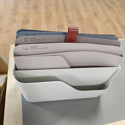 255464 - ROTHO Organizuesi i Dokumenteve MyPaper Inbox MY PAPER Plus, Material: Plastik (PP) Pa BPA, Ngjyrë: e Bardhë, Dimensionet: 36.4 x 16.8 x 31.7 cm