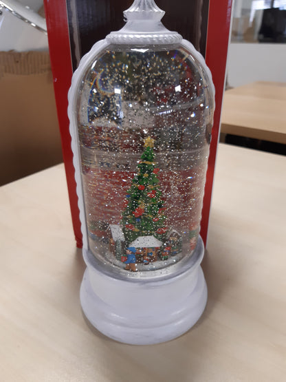 191179 - KONSTSMIDE LED Fener Uji i Bardhë, Rrotullues, për Ambiente të Brendshme, 0.1W, me Kohëmatës 5 Orësh dhe Çelës Ndezje/Fikje, Bateri: 3 x C 1.5V (Nuk Përfshihet), Modeli 4261-200, Një Madhësi