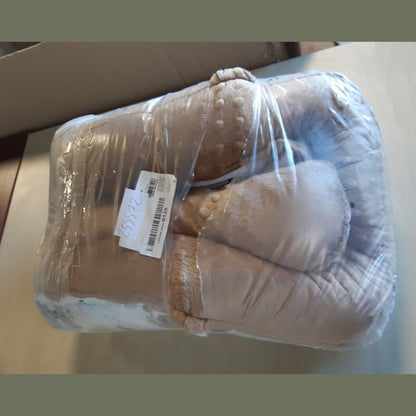 255572 - TOTSY Fole për Foshnje të Porsalindura, 90 × 50 cm, Reduktues i Ngrohtë për Dimër Minky, Ngjyrë Kaki e Afrikës
