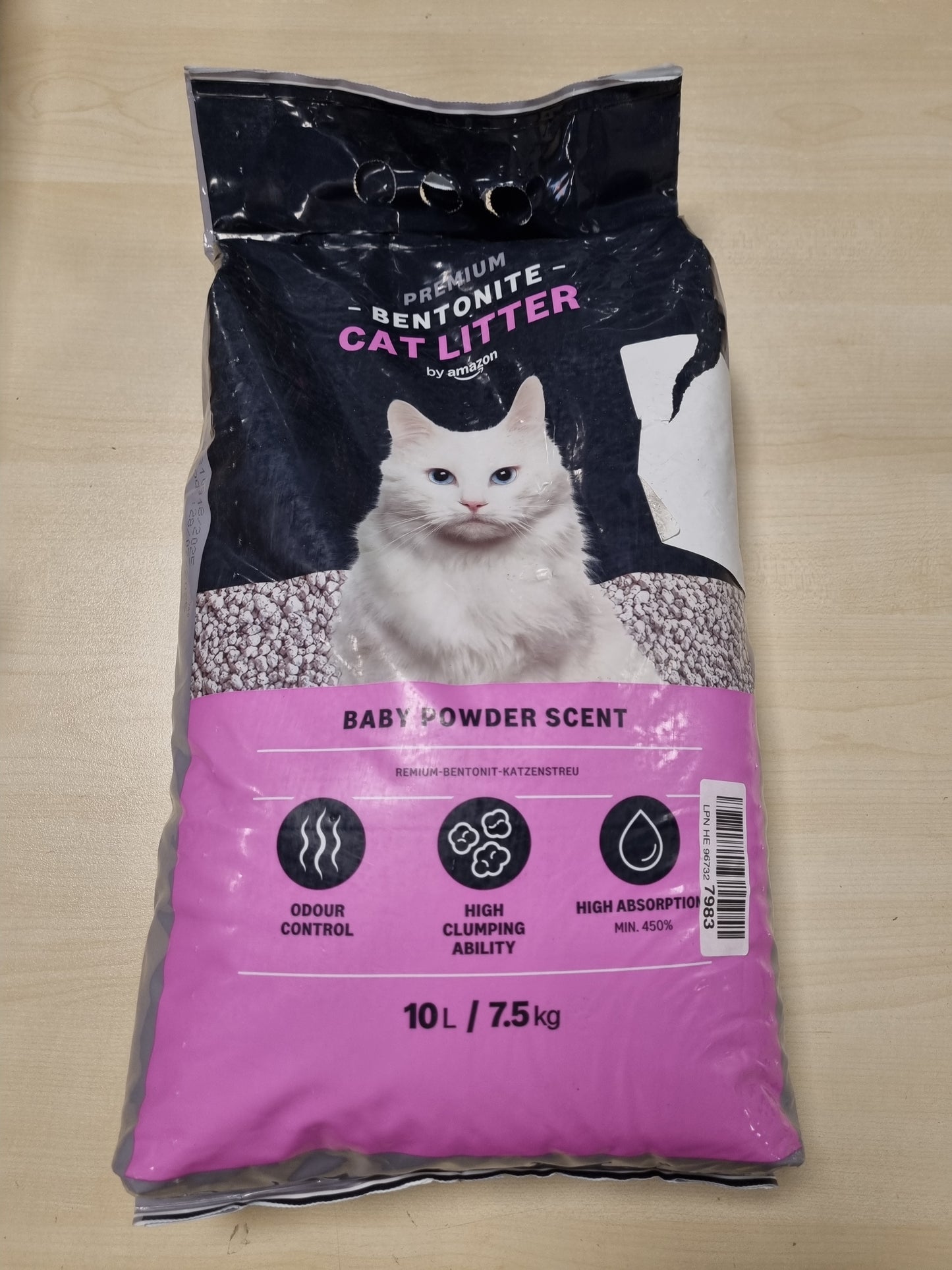 214329 - AMAZON Premium Cat Litter me Bentonite, 10L
