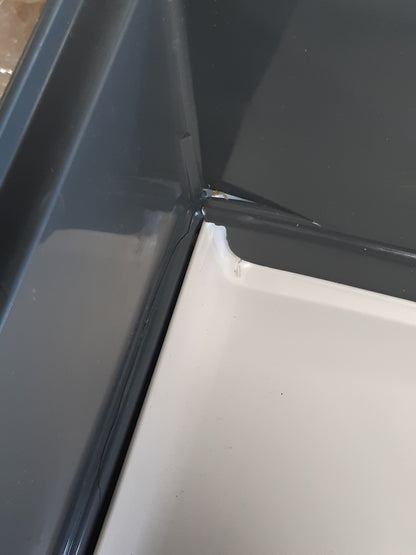 231021 - FERPLAST Kafaz zogjsh, kafaz ekzotik për zogj, përfshirë mbështetëse me rrota, ushqyes zogjsh, vende për zogj, e zezë, 100 x 53 x 172 cm