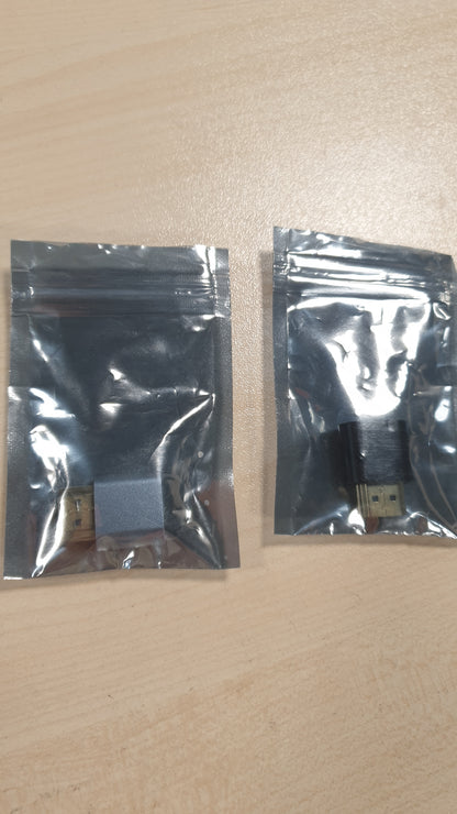 190223 - ADAPTUES TRANSMETIMI HDMI - 2 copë, me 4K, pa tel, për TV Intelligent, PC dhe Pajisje Celulare, Lexues Mediash Intelegjent