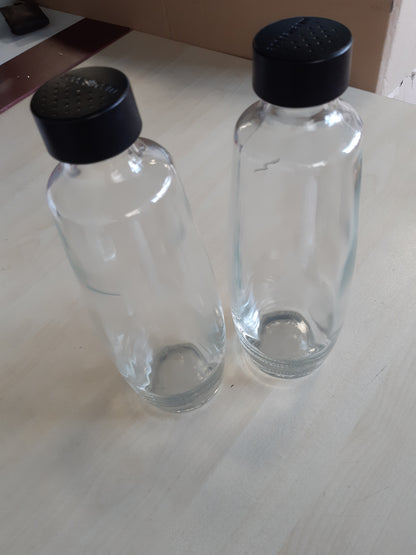 256327 - SodaStream Fuse - 2 x Shishe uji të ripërdorshme 1L; të sigurta për larjen e enëve; Plastikë pa BPA; miqësore me mjedisin