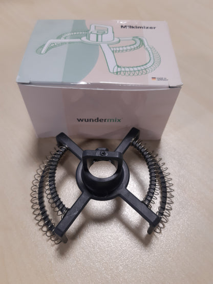 162799 - MILKOMIZER Shkumëzues Qumështi për Thermomix TM7, TM6, TM5 dhe TM31, Krijon Shkumë Kremoze me Cilësi Barista, Material i Sigurt për Lavastovilje pa BPA, E Prodhuar në Gjermani, Aksesorë për Latte, Cappuccino dhe Kakao