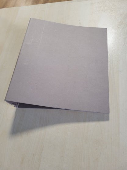 267106 - Rössler Papier 1317452490 - SOHO lidhëse DIN A4 me mekanizëm levë, gjerësia e shtyllës kurrizore 85 mm, purpur, 1 copë