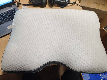 175055 - LIEBSCHER & BRACHT - Jastëk Ortopedik Mbështetës për Qafën 40x55cm, Ergonomik dhe Rregullueshëm në Lartësi, Mesatar i Fortë dhe i Frymëmarrshëm, I Larëshëm