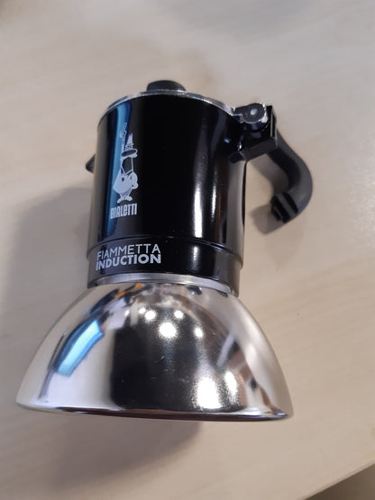 161247 - BIALETTI Fiammetta Ind. Makiato me 2 Kupa, Ngjyra e Zezë