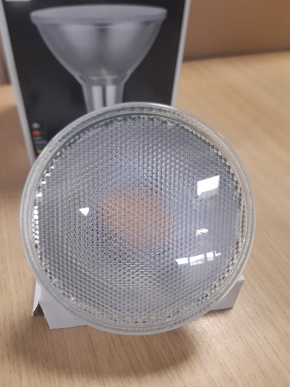 176218 - PAULMANN Llambë LED 28826 PAR38, 1000lm, 13.8 Watt, me Ndriçim të Rregullueshëm, Argjende, 3000 K, E27