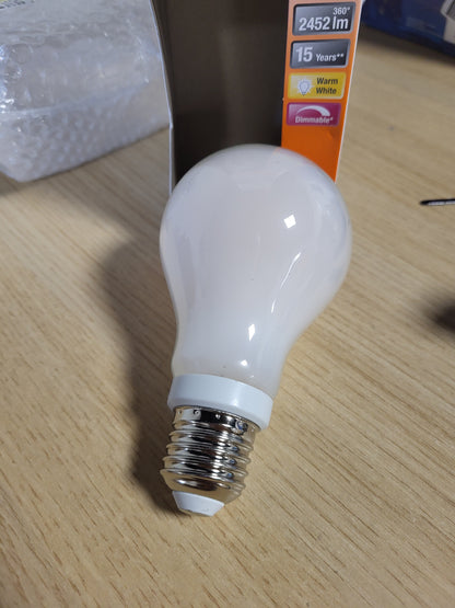 216403 - OSRAM Llambë LED me filament të errësueshëm E27, 18W, e bardhë e ngrohtë (2700K)