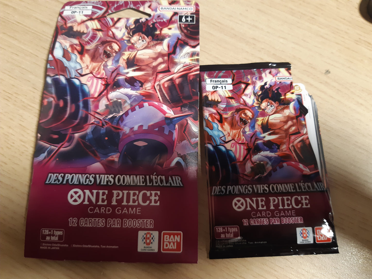 141690 - ONE PIECE Des Poings Vifs Comme L'Éclair OP-11 – One Piece “Grushte të shpejta si rrufeja” OP-11