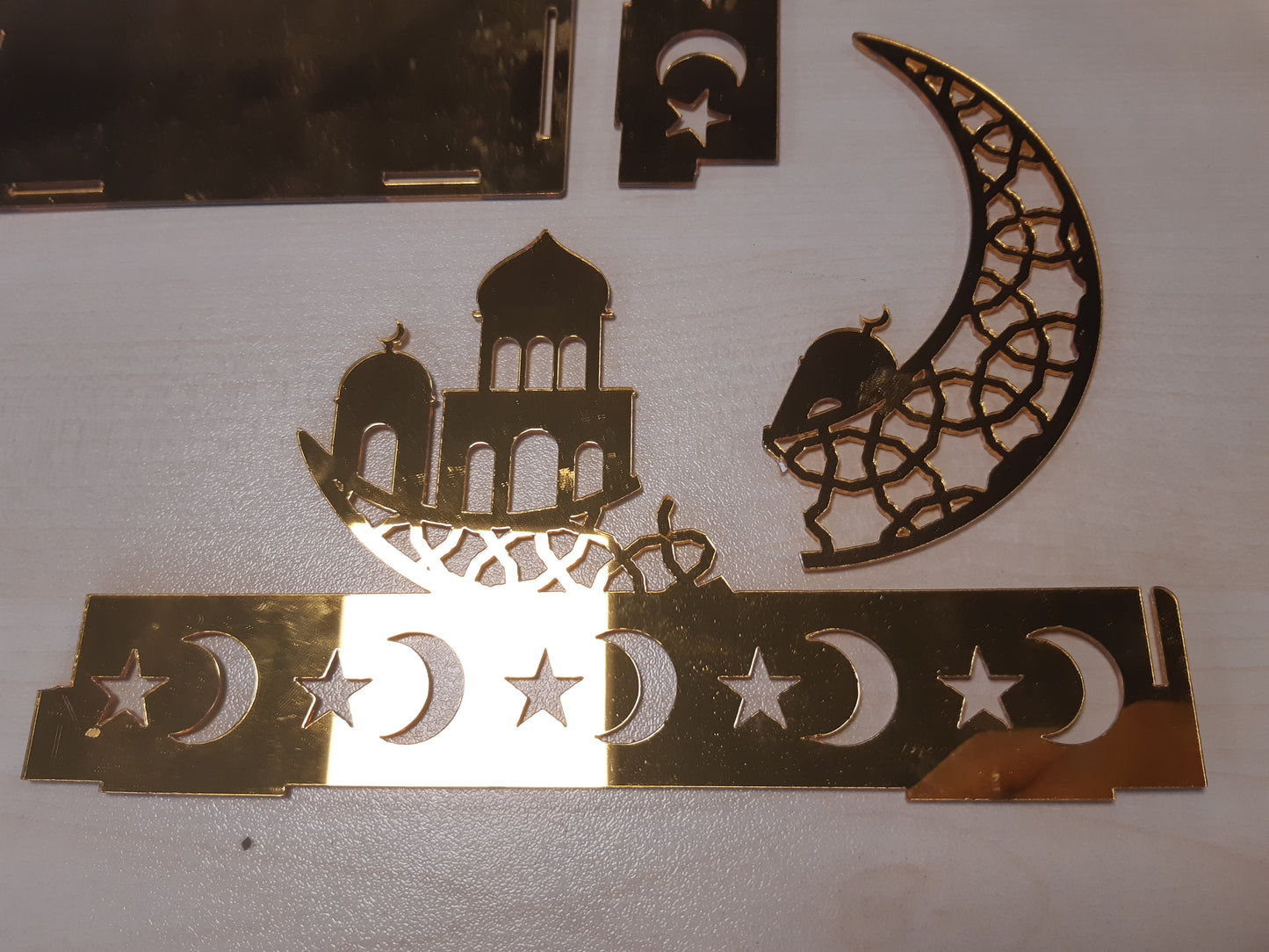 263564 - ANOTION Dekor Shtëpie 2026, Dekorime Tavoline Islamike për Ramazan, Shenjë për Mubarekun e Ramazanit