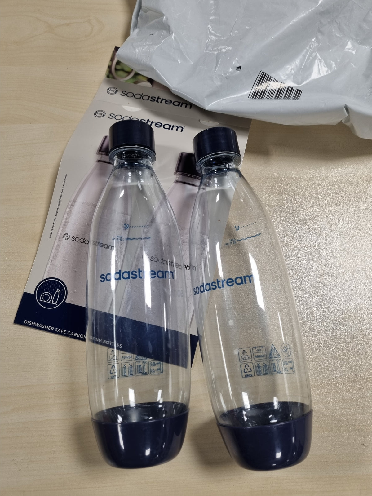 232472 - SodaStream Shishe të shkrira, 2 copë, të sigurta për lavastov ...