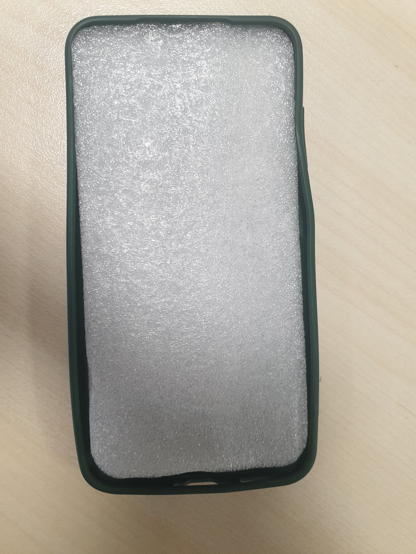 267393 - kwmobile Mbrojtëse telefoni për Samsung Galaxy S23, mbulesë telefoni me vend për kartë, ngjyrë jeshile të errët