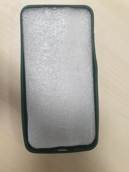 267393 - kwmobile Mbrojtëse telefoni për Samsung Galaxy S23, mbulesë telefoni me vend për kartë, ngjyrë jeshile të errët