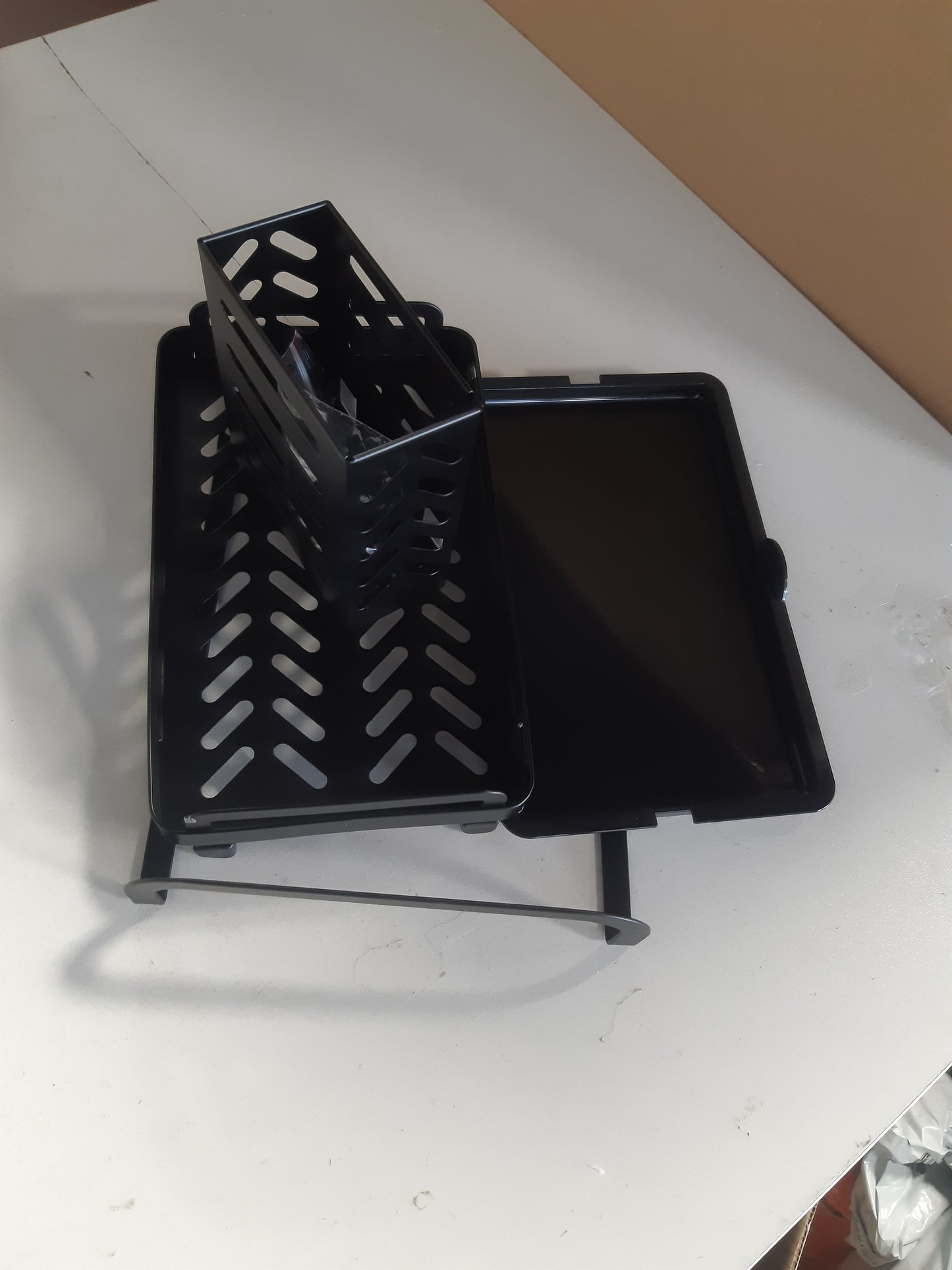 225051 - KITSURE Organizues Kuzhine - Organizues Lavamani prej Çeliku Inoks, 22.0cm x 13.6cm x 22.7cm, i Zi