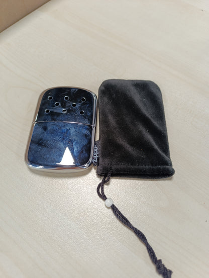 221907 - ZIPPO Ngrohës duarsh - 12 orë nxehtësi - Mund të mbushet me lëng çakmaku - Ripërdorueshëm - Ngrohës xhepi - Krom me lustër të lartë