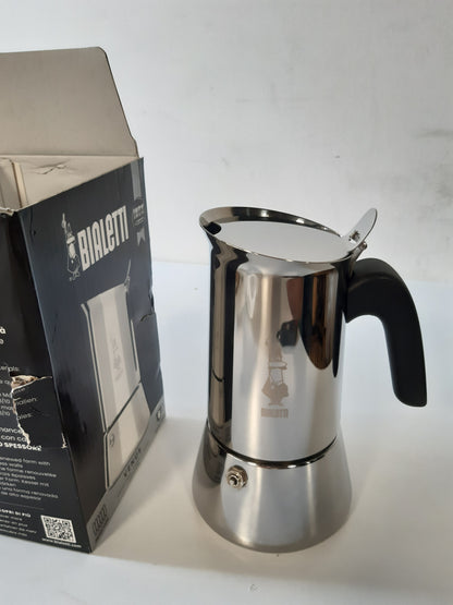 183836 - BIALETTI Venus - Vendndodhëse e Kafeve me Kapacitet prej 6 Kupave, Materiali Inox