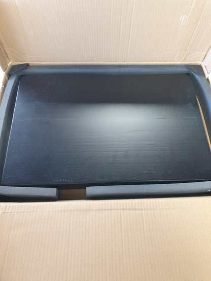 280240 - VIDAXL Raft Muri Ngjyrë Kafe 60x40x(2-6) cm Lisi i Trajtuar