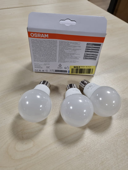 225277 - Osram LED Base Classic A, E27, E Bardhë e Ftohtë, 4000 K, 50 W, ekuivalente me 60 W