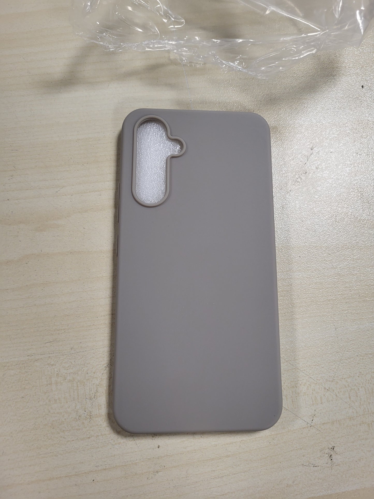269612 - KWMOBILE Mbështjellëse për Samsung Galaxy A54 5G, TPU, Karikim pa tel, Mbulesë mbrojtëse ngjyrë kafe të errët