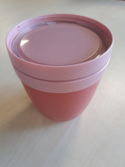 263353 - Mepal Filxhan Musli 300 ml + 120 ml, i përshtatshëm për ngrirje, mikrovalë dhe lavastovilje, Vivid Mauve