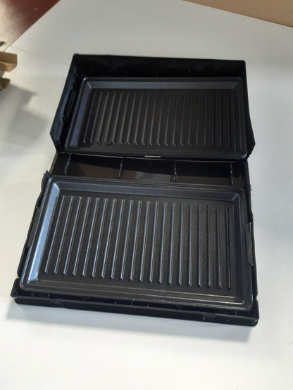 223484 - TEFAL XA800312 | Pjata panini të ndërrueshme | Për Snack Collection | Libër recetash | Shtresë jo-ngjitëse | E zezë | Numri 3