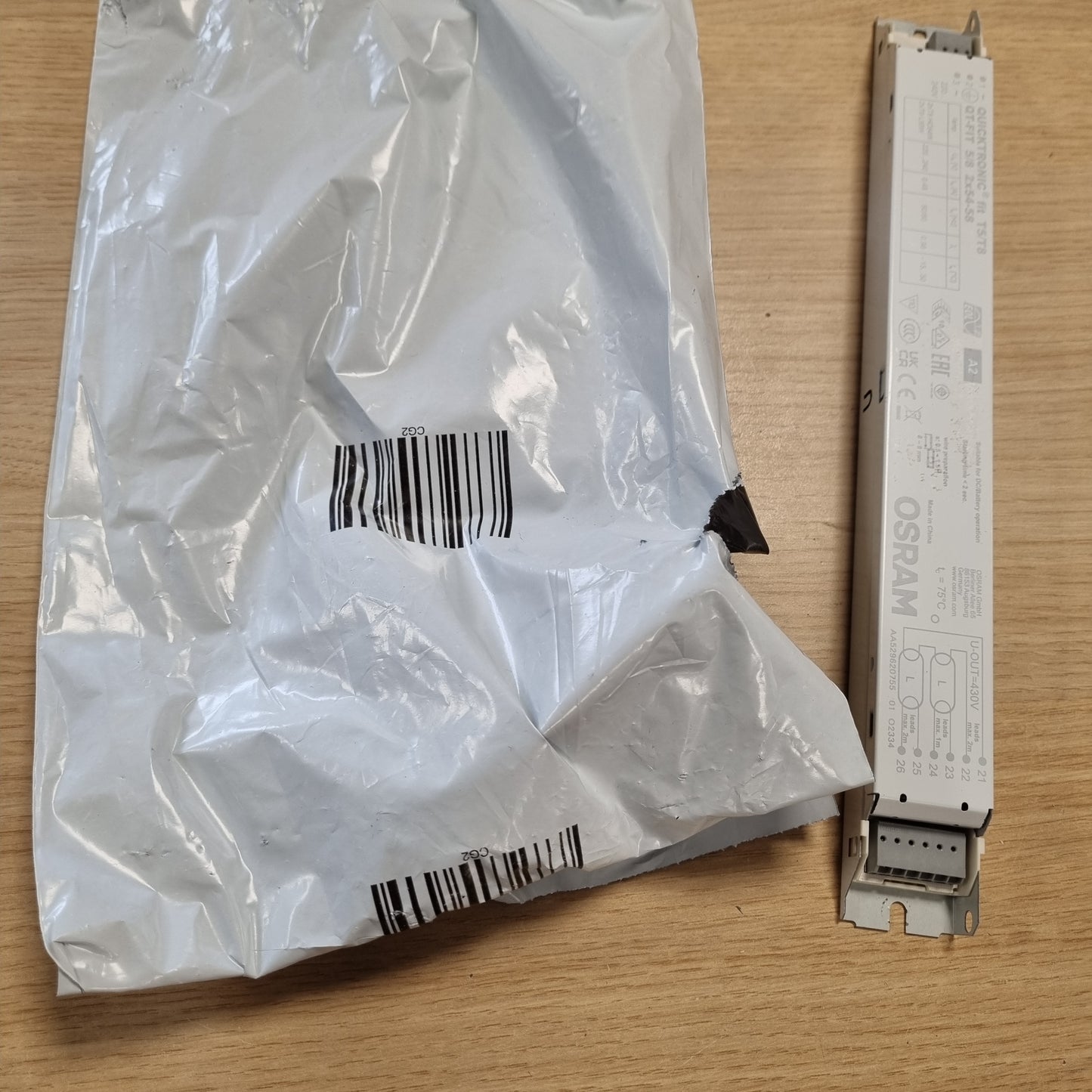256738 - OSRAM qT Montim quicktronic QT-FIT5 5/8 2x54-58, Argjend