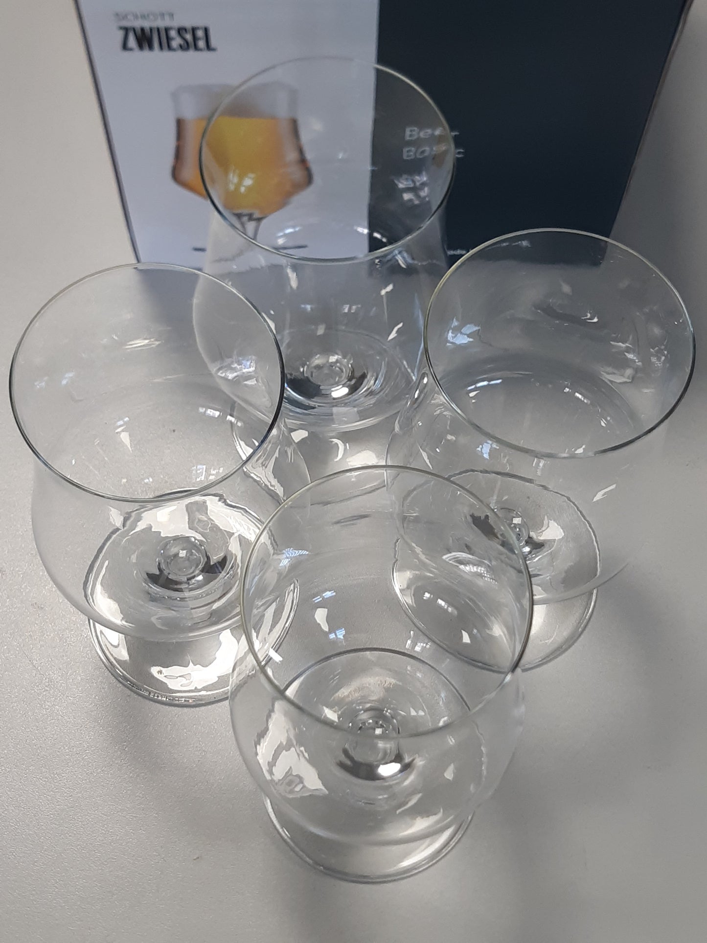 240966 - SCHOTT ZWIESEL Gotë Beer Basic 0.3 (Set prej 4), Kristal Tritan, Lavastovilje, Prodhuar në Gjermani