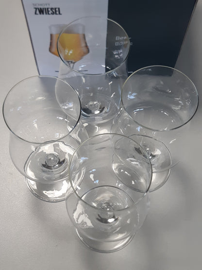 240966 - SCHOTT ZWIESEL Gotë Beer Basic 0.3 (Set prej 4), Kristal Tritan, Lavastovilje, Prodhuar në Gjermani