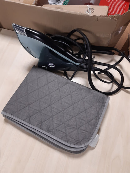 162115 - TEFAL Hekur me Avull 2-në-1 Duo Power JF4031E0, 1700 W, Prodhojë Avulli 25 g/min, Avull Ekstra 100 g/min, Kohë Ngrohje 30-Sekonda, Ngjyrë Eukalipt/E Zezë