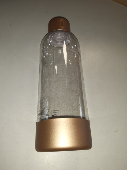252656 - Mysoda Shishe uji premium 1 litërshe pa BPA për makinat e ujit të gazuar, kapak dhe bazë çeliku inox - bakri