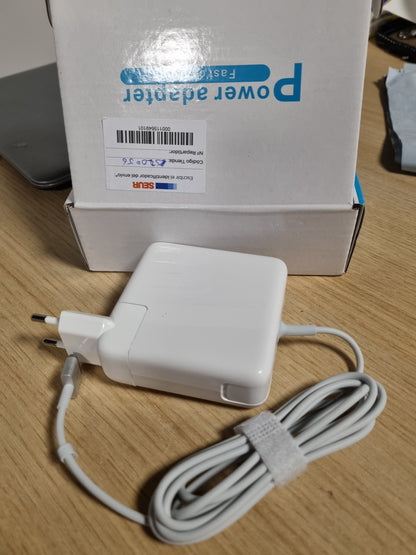 268720 - LERBO Karikues 85W T-Tip, Zëvendëson lidhësin e energjisë për Mac-book, i pajtueshëm me Mac-Book Pro 13"&15"&17"inç (2012-2015) Modeli A1174, A1290, A1424, A1398, A1343, A1172, i zbatueshëm për 85W/60W/45W