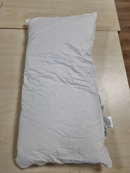 221598 - HOMYRIUM Jastëk me pupë 40x80 cm, 90% push / 10% pupla, mbulesë 100% pambuk (550g, 1 pako)