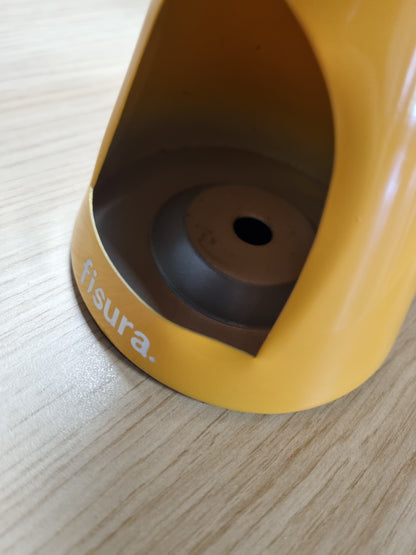 223987 - Fisura - Llambë lave e verdhë, 29 cm x 8.5 cm, nuk kërkon energji elektrike