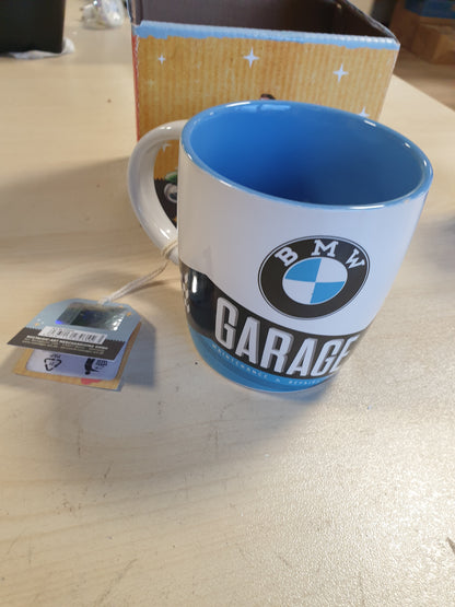253717 - BMW - Gotë kafeje retro me art nostalgjik, 330 ml, Produkt zyrtar i licencuar (OLP), Gotë qeramike, dizajn klasik